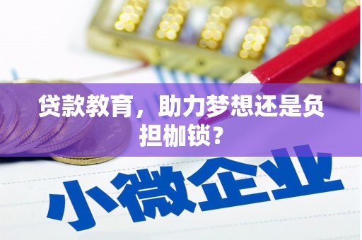 秦安贷款教育，助力梦想还是负担枷锁？