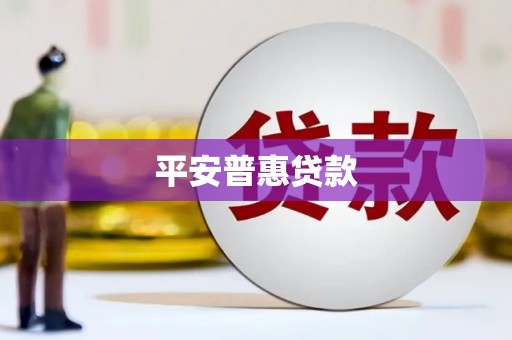 秦安平安普惠贷款