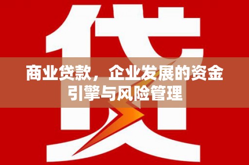 秦安商业贷款，企业发展的资金引擎与风险管理