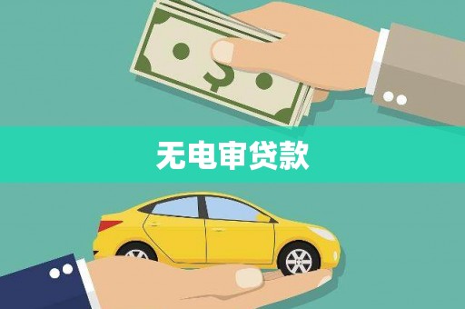 秦安无电审贷款
