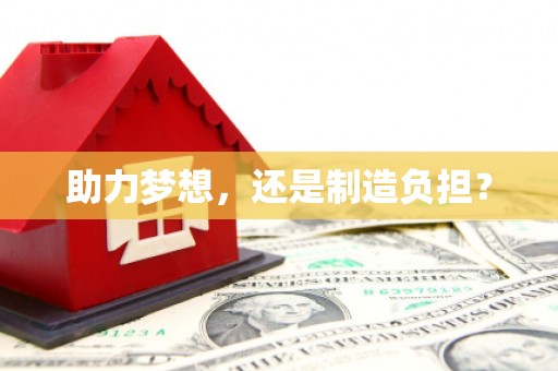 秦安助力梦想，还是制造负担？