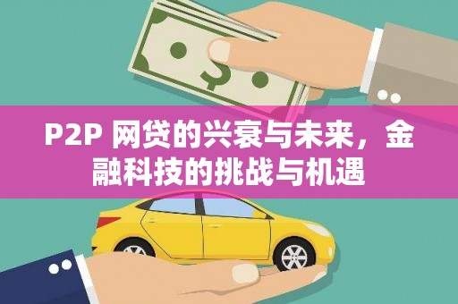 秦安P2P 网贷的兴衰与未来，金融科技的挑战与机遇