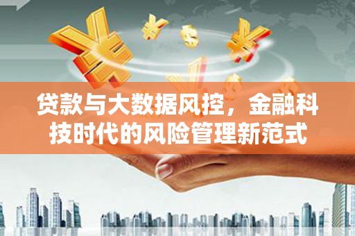 秦安贷款与大数据风控，金融科技时代的风险管理新范式