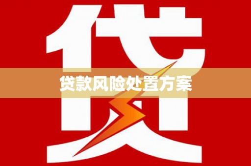 秦安贷款风险处置方案