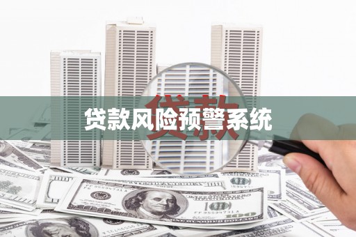 秦安贷款风险预警系统