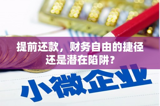 秦安提前还款，财务自由的捷径还是潜在陷阱？