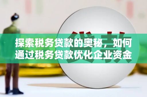 秦安探索税务贷款的奥秘，如何通过税务贷款优化企业资金流