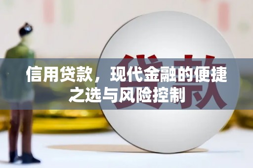 秦安信用贷款，现代金融的便捷之选与风险控制