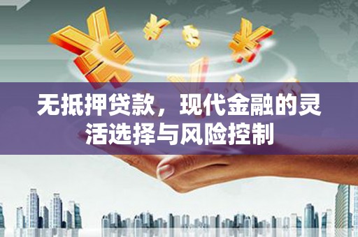 秦安无抵押贷款，现代金融的灵活选择与风险控制