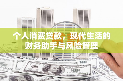 秦安个人消费贷款，现代生活的财务助手与风险管理