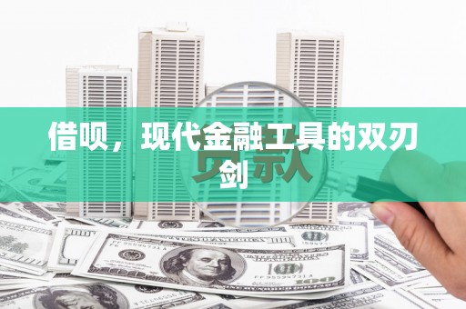 秦安借呗，现代金融工具的双刃剑