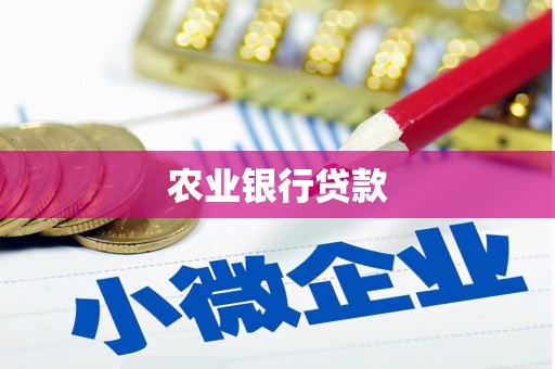 秦安农业银行贷款