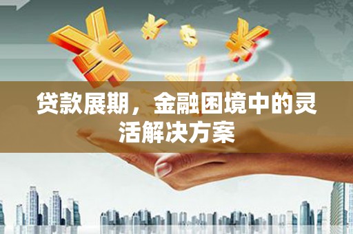 秦安贷款展期，金融困境中的灵活解决方案