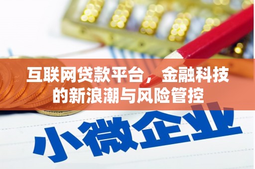 秦安互联网贷款平台，金融科技的新浪潮与风险管控