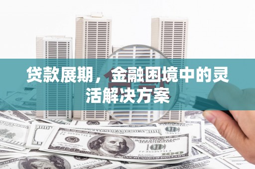 秦安贷款展期，金融困境中的灵活解决方案