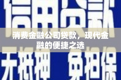 秦安消费金融公司贷款，现代金融的便捷之选