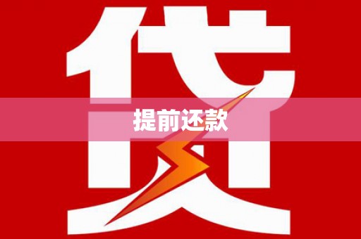 秦安提前还款