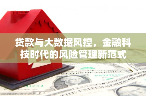 秦安贷款与大数据风控，金融科技时代的风险管理新范式