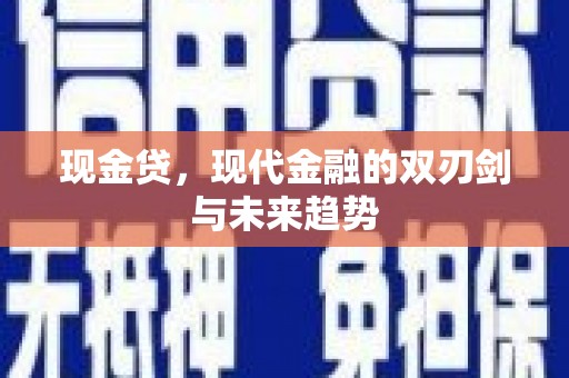 秦安现金贷，现代金融的双刃剑与未来趋势
