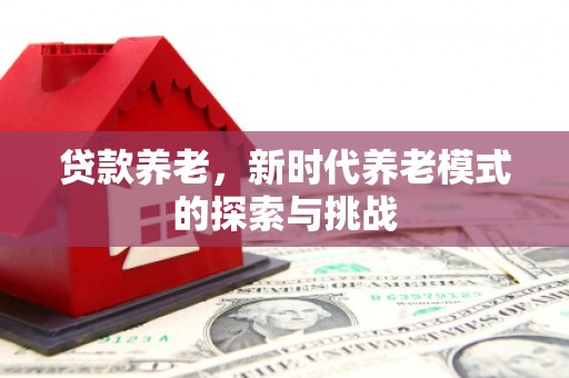 秦安贷款养老，新时代养老模式的探索与挑战