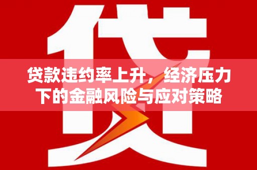 秦安贷款违约率上升，经济压力下的金融风险与应对策略