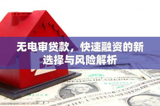 秦安无电审贷款，快速融资的新选择与风险解析