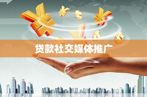 秦安贷款社交媒体推广