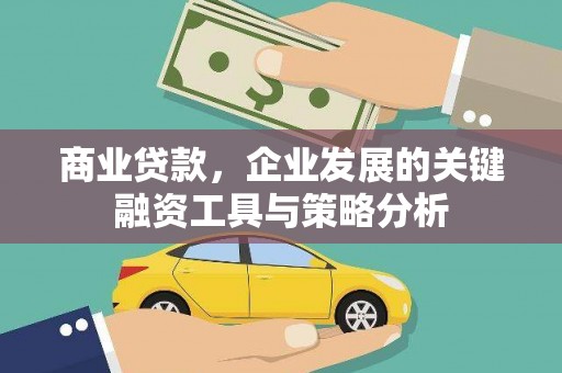 秦安商业贷款，企业发展的关键融资工具与策略分析