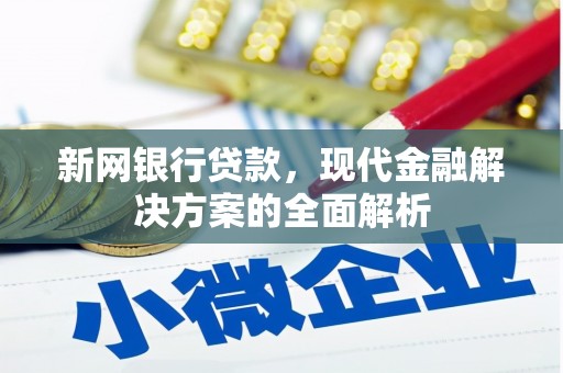 秦安新网银行贷款，现代金融解决方案的全面解析