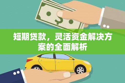 秦安短期贷款，灵活资金解决方案的全面解析