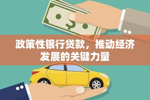 秦安政策性银行贷款，推动经济发展的关键力量