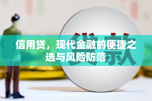 秦安信用贷，现代金融的便捷之选与风险防范