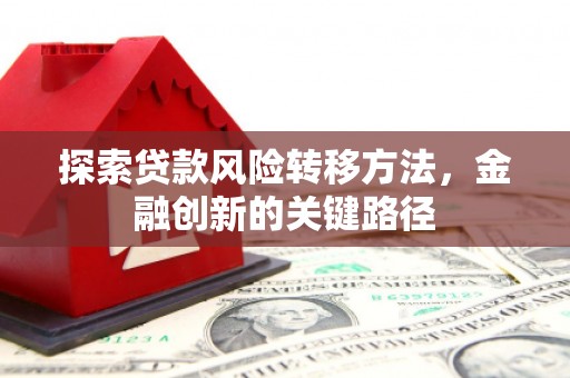 秦安探索贷款风险转移方法，金融创新的关键路径